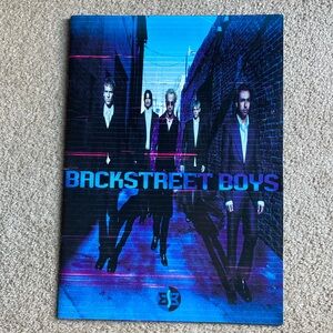 ♥️💚Backstreet Boys Collector Book with Blue and Purple Tones